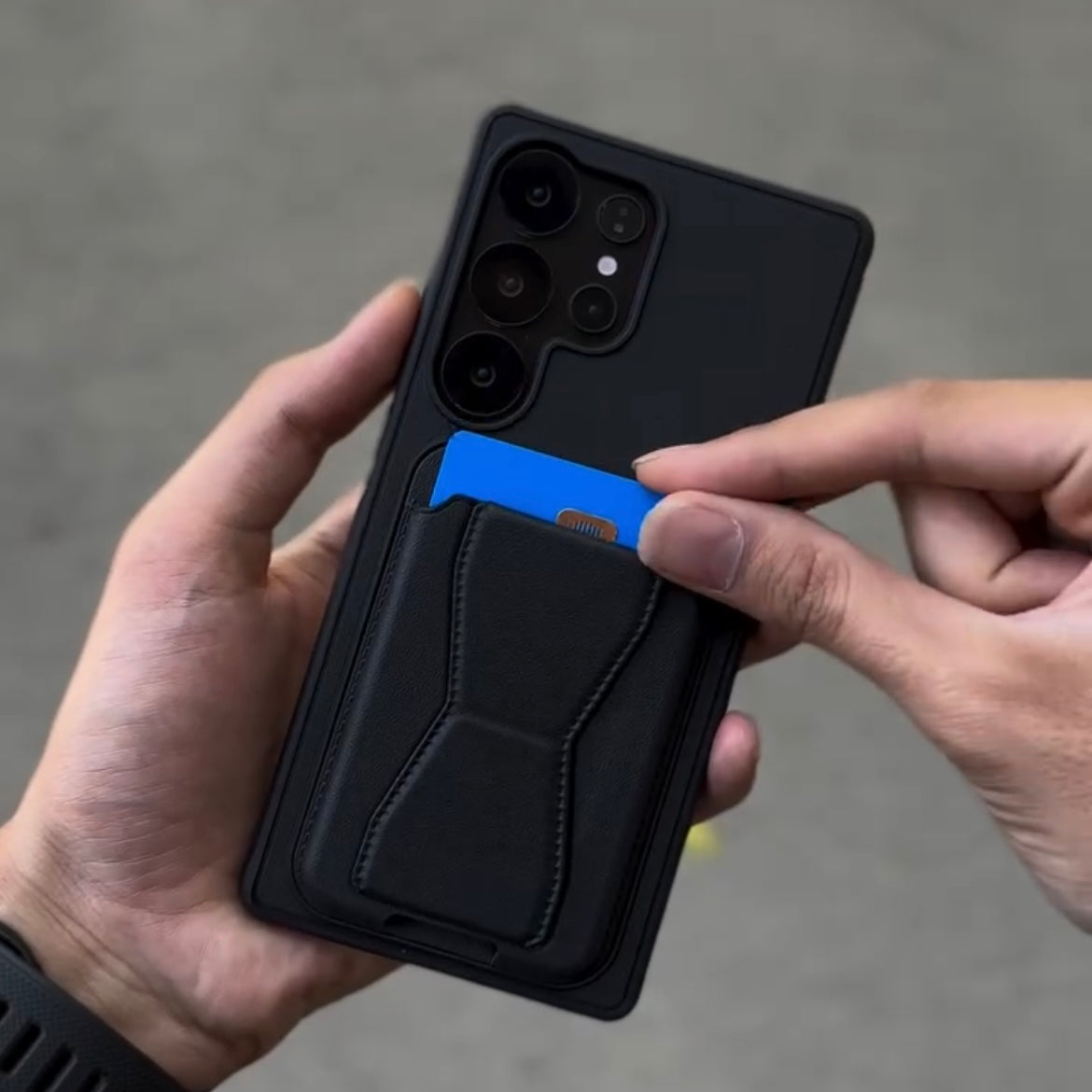 SnapStand Wallet Case